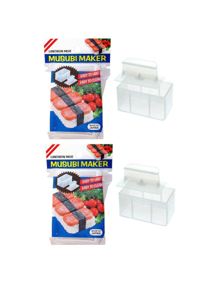 Molde para Musubi Japonés JapanBargain - Paquete de 2