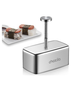Molde Musubi Acero Inoxidable Choxila 15x5x10 cm Antiadherente
