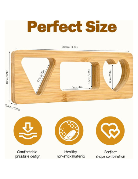 Kit de Molde de Onigiri Musubi TANGZHIFEIYUE de Bambú 3 Formas