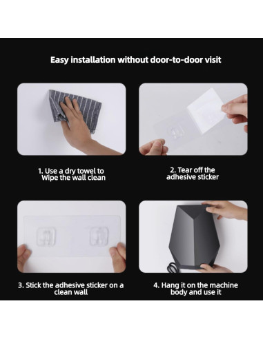 Secador de manos automático GMDQ 1600W compacto IPX4