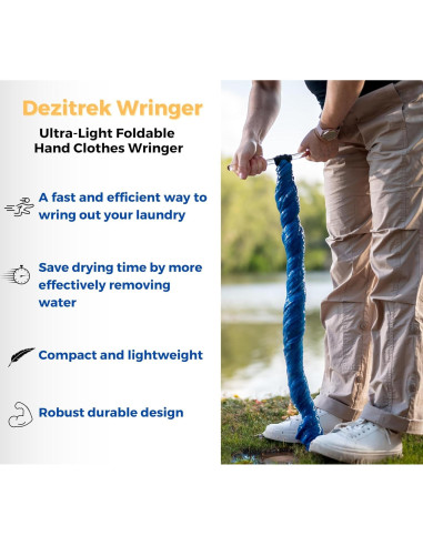 Exprimidor de Ropa Manual Dezitrek CW1 - Compacto y Ecológico