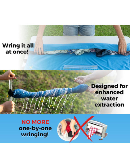 Exprimidor de Ropa Manual Dezitrek CW1 - Compacto y Ecológico