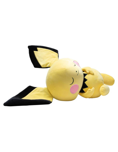 Peluche Pichu Durmiendo Jazwares 45.72 cm Suave