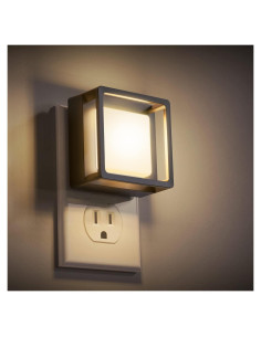 Luz Nocturna LED Enchufada DORESshop Regulable 2 Pzs