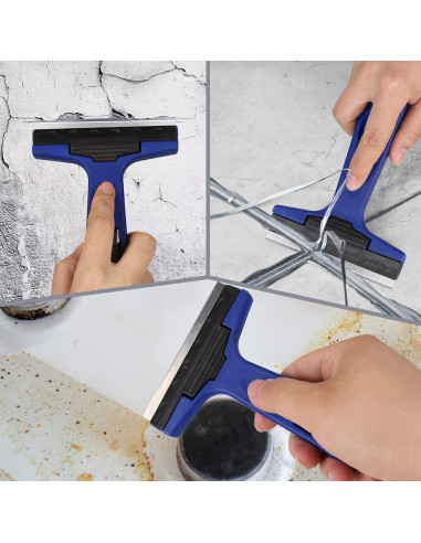 Raspador de Vidrio SRUDOKIN 10,16 cm con 10 Cuchillas Repuesto