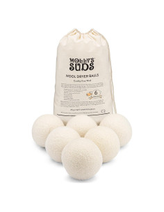 Bolas de Secado de Lana Molly | Set de 6, Hipoalergénicas