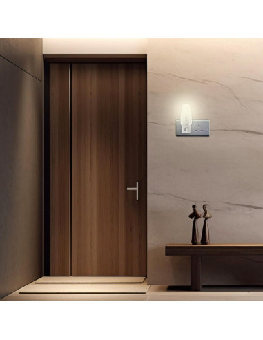 Luz Nocturna Enchufable Projectpak con Bombilla 4W - Paquete de 4