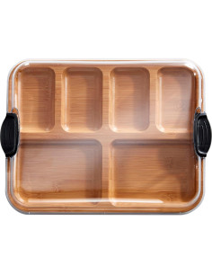 Tabla de Cortar Farberware Build-a-Board 11x14 cm 6 Compartimentos 2