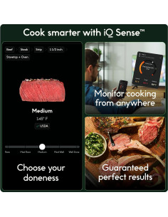 Termómetro de carne inalámbrico CHEF iQ Sense 3 sondas 2