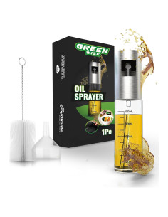 Rociador de Aceite GREEN WISE 100 ml Acero Inoxidable