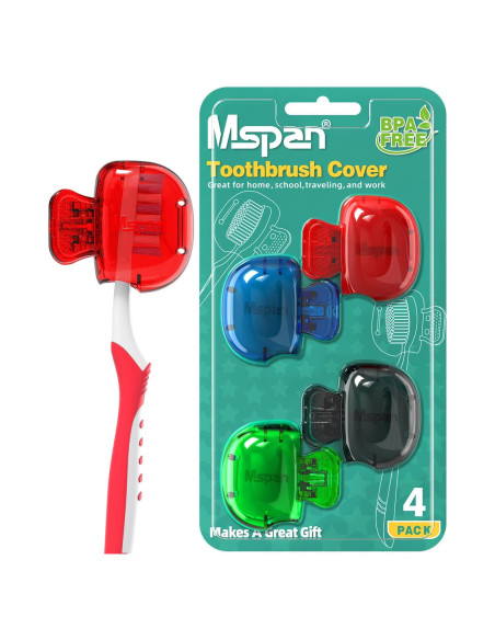 Cubierta de Cabezal de Cepillo de Dientes Mspan - Estuche Protector