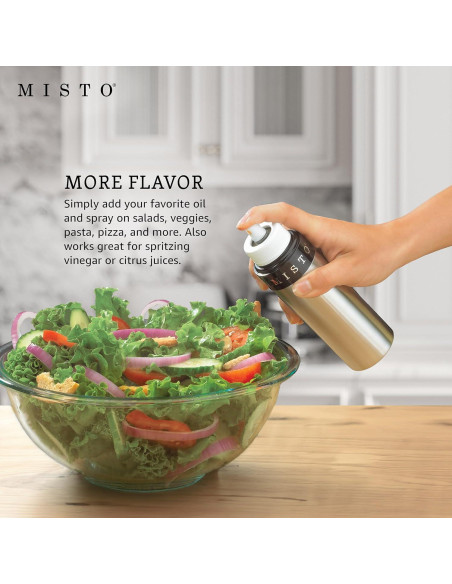 Juego de 2 Pulverizadores de Aceite Misto 94.6 ml Aluminio