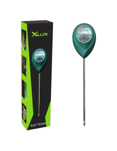 Medidor de Humedad del Suelo XLUX T10, 26 cm, Sin Baterías