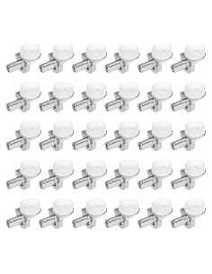 Soportes de Estante Ajustables HARFINGTON 30pcs 5mm Zinc