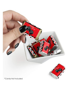 Etiquetas para Mini Barras de Caramelo Las Vegas - 40 Unidades 2