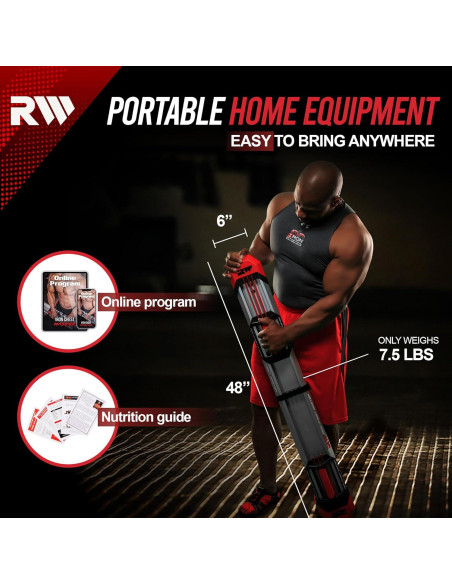 Máquina de Flexiones Iron Chest Master con Bandas 120 lbs