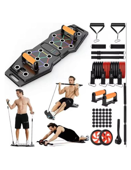 Kit de Ejercicio Multifuncional UroGlow 25 en 1 Plegable