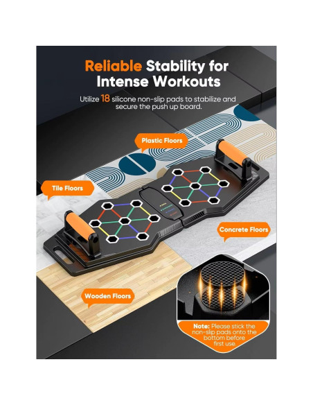 Kit de Ejercicio Multifuncional UroGlow 25 en 1 Plegable