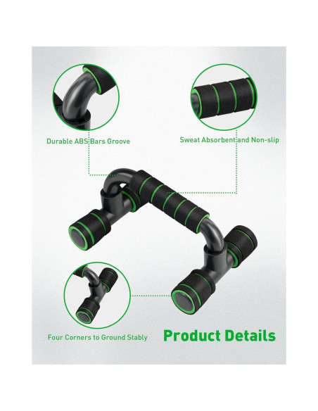 Barra de Flexiones CUNCUI Portátil Antideslizante 79.83 kg