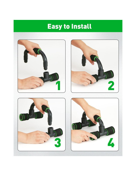 Barra de Flexiones CUNCUI Portátil Antideslizante 79.83 kg