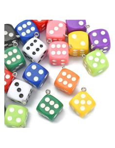 Encantos de Dados Plásticos UR URLIFEHALL 20 Pcs 26mm
