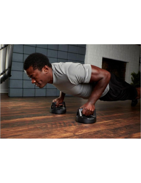 Soportes de Flexiones Harbinger Push Up Pro Unisex Negro