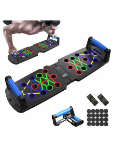 Soporte para Flexiones FumyFumy con Contador y Mangos Antideslizantes