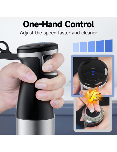 Batidora de Inmersión Turelar 800W con Accesorios 5 en 1 Batidora de Inmersión Turelar 800W con Accesorios 5 en 1