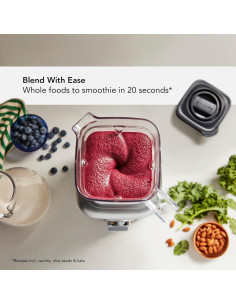 Licuadora KitchenAid K400 1.65L 5 Velocidades Negro Mate 2