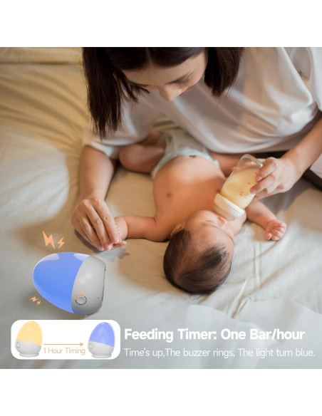 Luz Nocturna Táctil ZUZUKID Recargable para Bebés 3 Colores Luz Nocturna Táctil ZUZUKID Recargable para Bebés 3 Colores