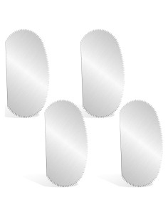 4 Piezas Raspadores de Cerámica Acero Inoxidable Vin Beauty