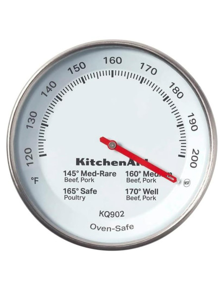 Termómetro de Carne KitchenAid KQ902 Acero Inoxidable 7,62 cm