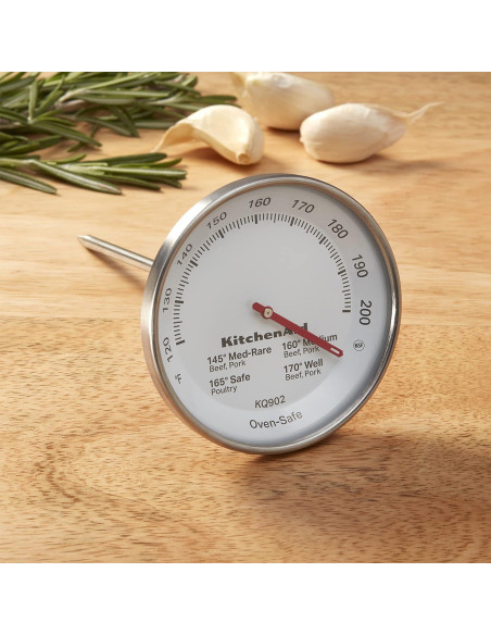 Termómetro de Carne KitchenAid KQ902 Acero Inoxidable 7,62 cm