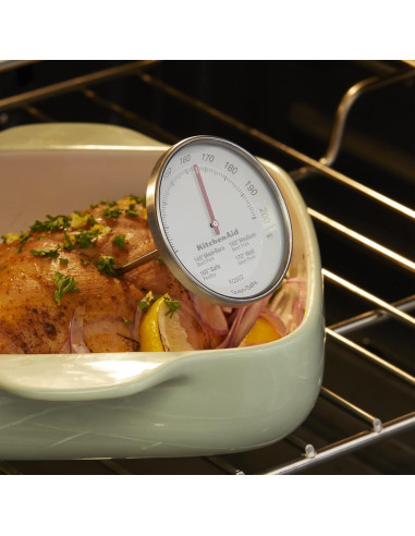 Termómetro de Carne KitchenAid KQ902 Acero Inoxidable 7,62 cm