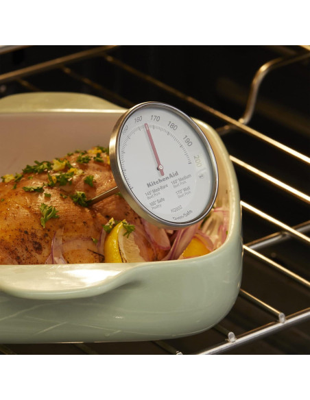 Termómetro de Carne KitchenAid KQ902 Acero Inoxidable 7,62 cm