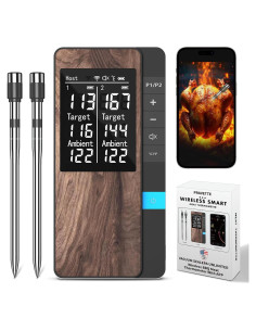 Termómetro de Carne Inalámbrico VACUUM SEALERS 2 Probetas