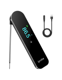 Termómetro de Carne Digital iProbe IP-08 Pantalla Color