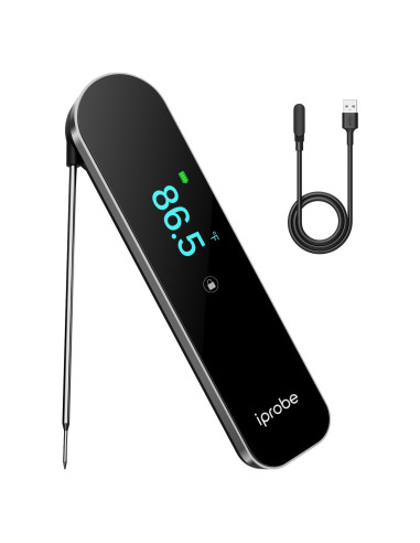 Termómetro de Carne Digital iProbe IP-08 Pantalla Color