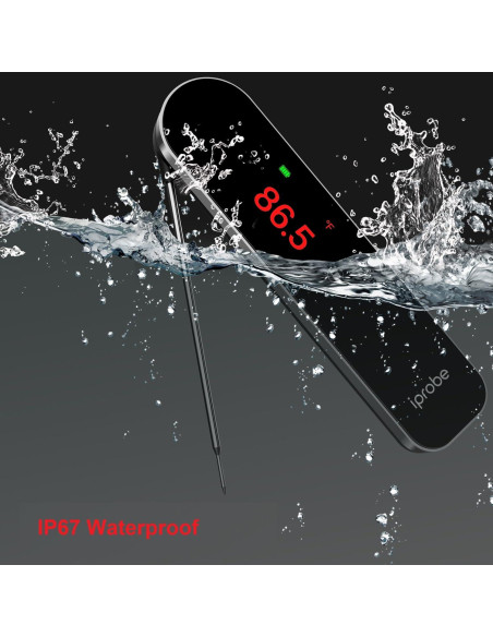 Termómetro de Carne Digital iProbe IP-08 Pantalla Color