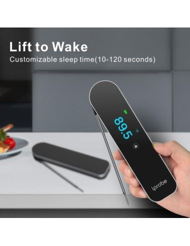 Termómetro de Carne Digital iProbe IP-08 Pantalla Color