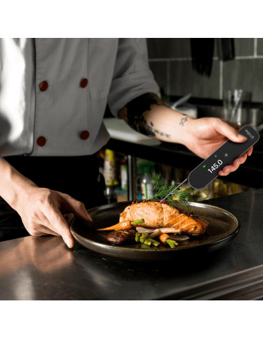 Termómetro de Carne Digital iProbe IP-08 Pantalla Color