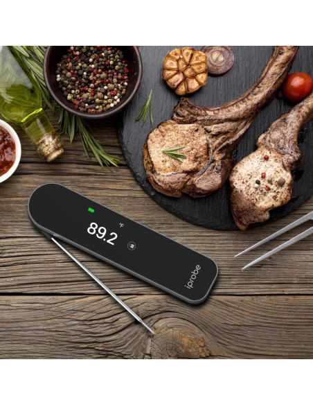 Termómetro de Carne Digital iProbe IP-08 Pantalla Color