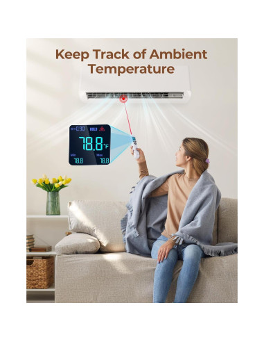 Termómetro Infrarrojo Digital ERICKHILL ROOKPRO 2-en-1