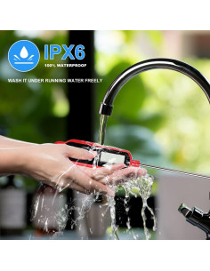 Termómetro Digital Lonicera para Cocina Impermeable 13 cm 2