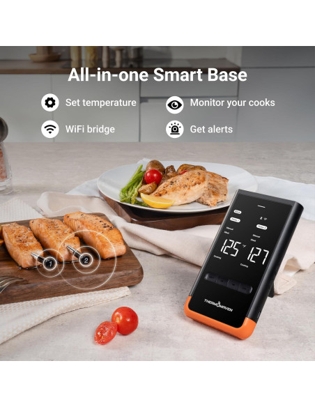 Termómetro de Carne Inalámbrico ThermoMaven G2 6 Sensores