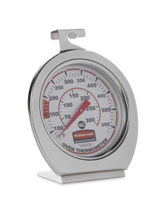 Termómetro de Acero Inoxidable Rubbermaid 60-300C para Horno