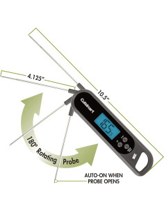 Termómetro Plegable Cuisinart CSG-300 Digital 10.8 cm 2
