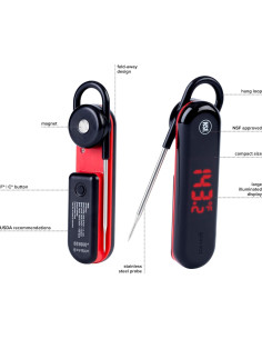 Termómetro Digital GoodCook Touch - Lectura Instantánea LCD 2