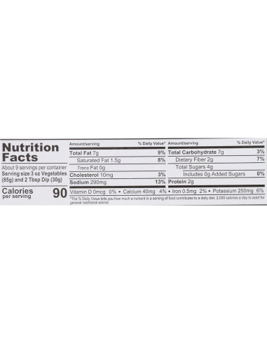 Bandeja de Verduras Orgánicas EARTHBOUND FARM con Salsa Ranch 1021g