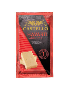 Queso Havarti Cremoso Castello 227g - Suave y Aromático